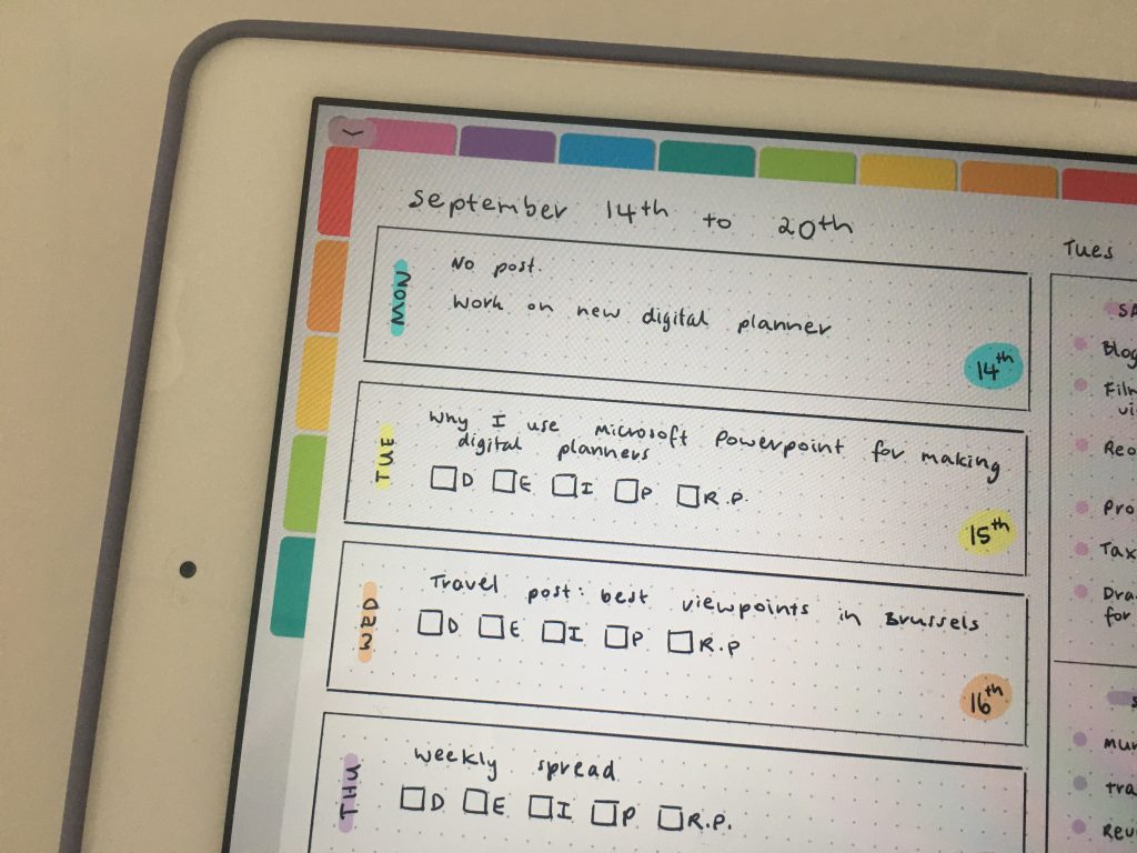 bullet journaling on paper versus digitally which is faster goodnotes stabilo boss pastel highlighters_30