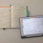 Drawing bullet journal spreads on paper versus digitally on an iPad (which is faster?)
