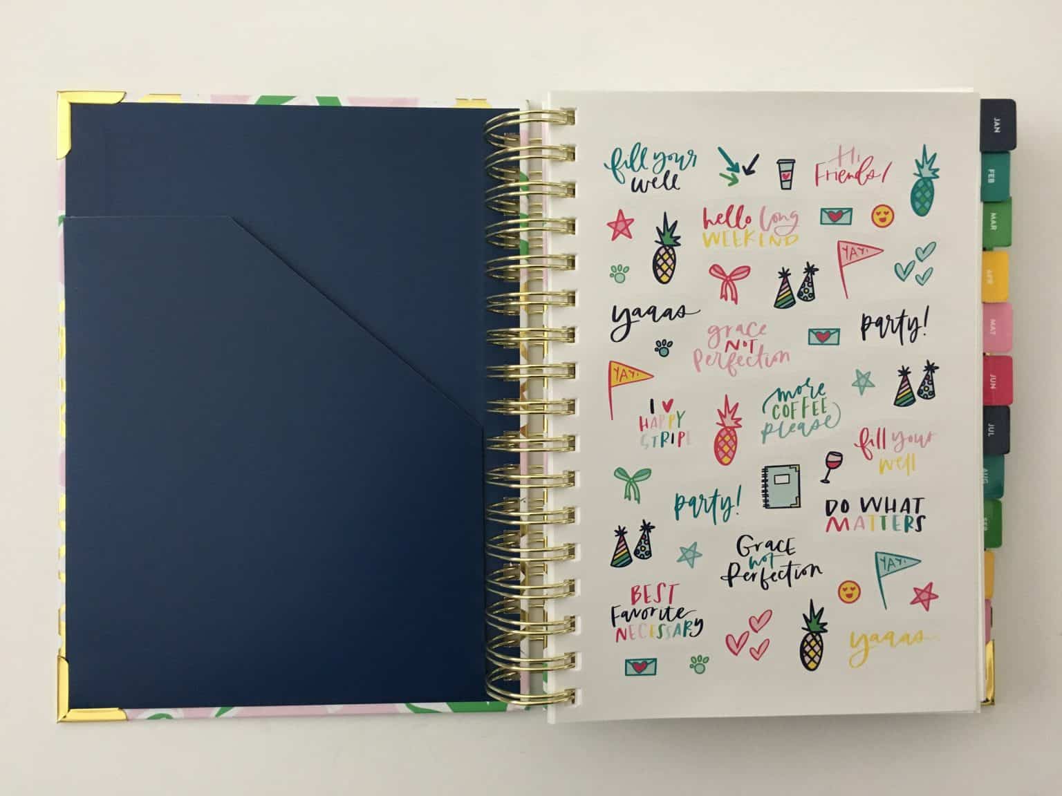 Emily Ley Simplified Daily Planner Review (Including Video Flipthrough ...