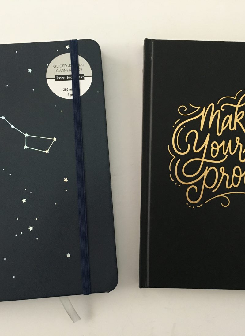 Recollections Guided Journal Review (hybrid bullet journal / planner)