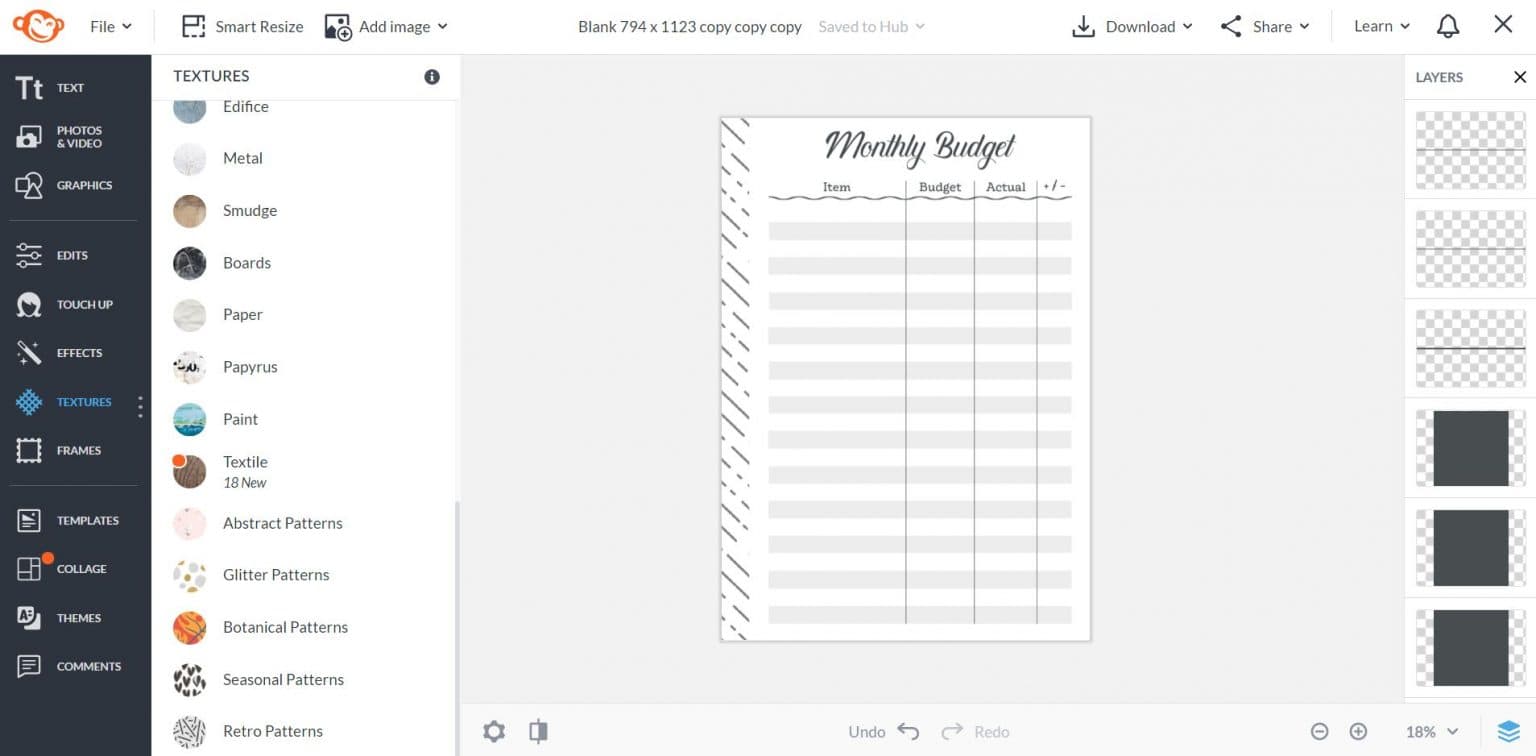 How to make a printable with PicMonkey (Step by step tutorial including ...