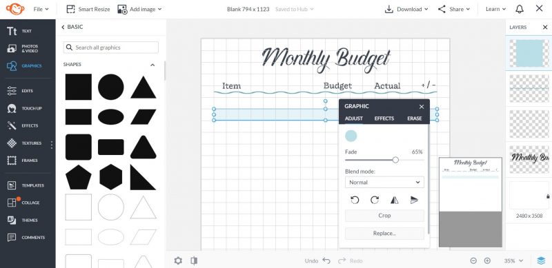 How to make a printable with PicMonkey (Step by step tutorial including ...