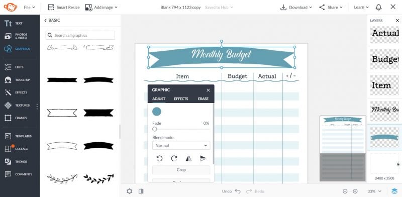 How to make a printable with PicMonkey (Step by step tutorial including ...