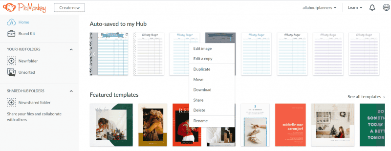 How to make a printable with PicMonkey (Step by step tutorial including ...
