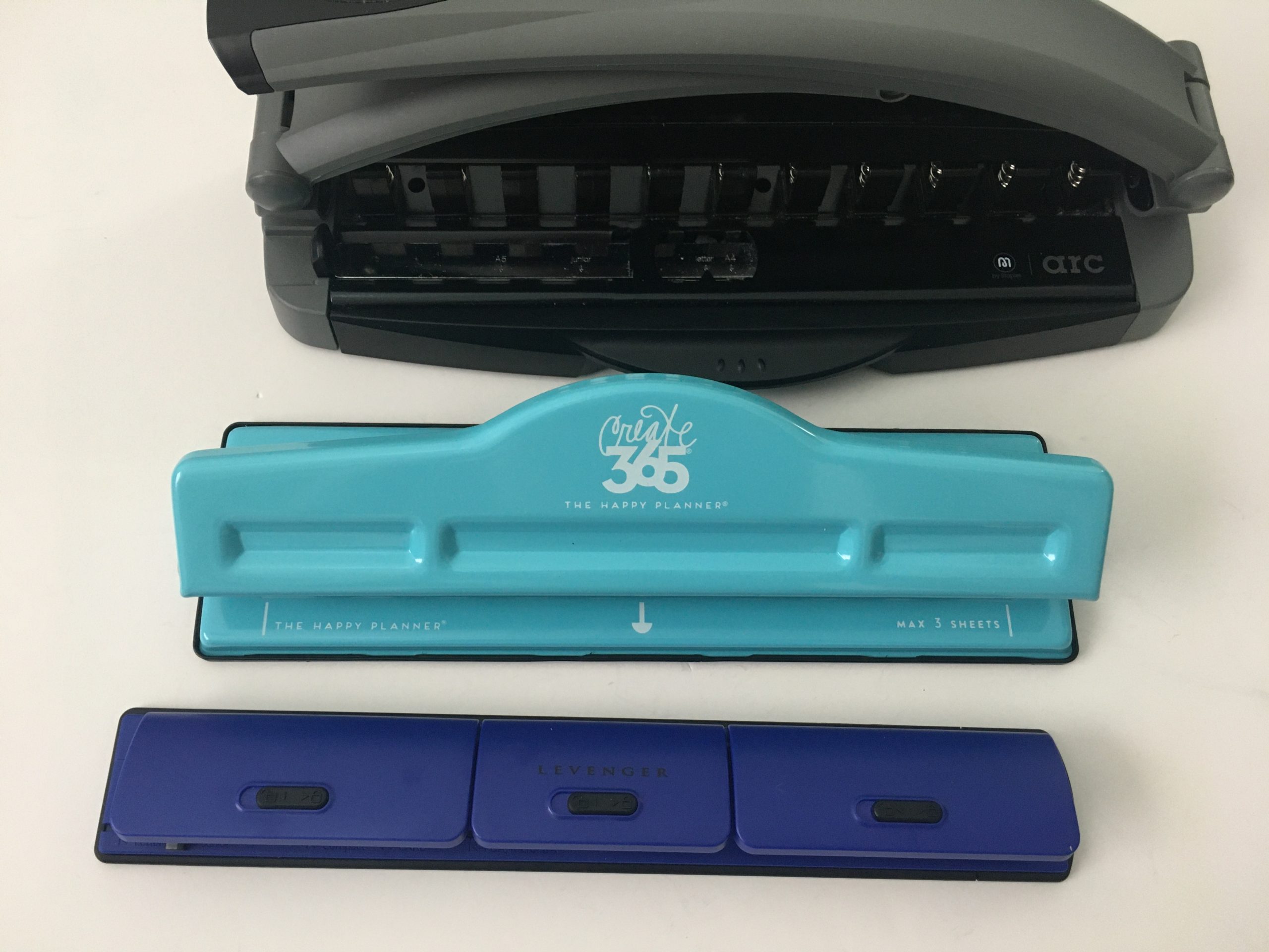 Arc punch review – best hole punch for discbound planning? Disc hole punch