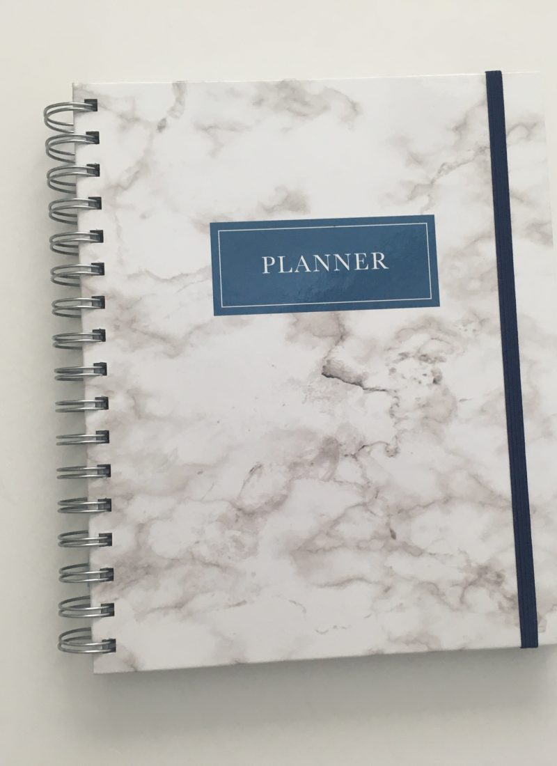 Kit Life Planner review daily undated pros and cons video review 1 page per day 2 page monthly spread planner stickers pastel marble cover_01