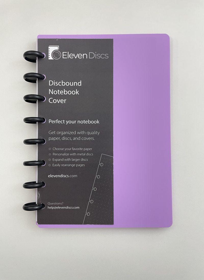 Eleven discs discbound notebook review A5 dot grid pen testing comparison with ARC TUL amazon_04
