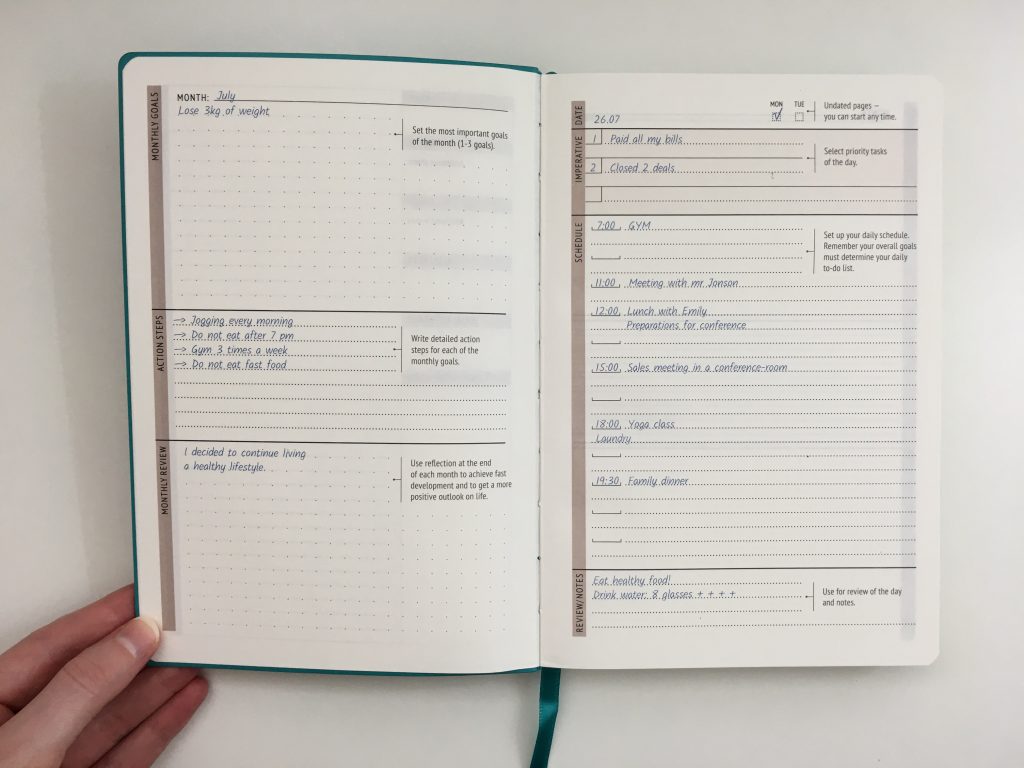 how to use the little more daily planner review pros and cons all about planners undated