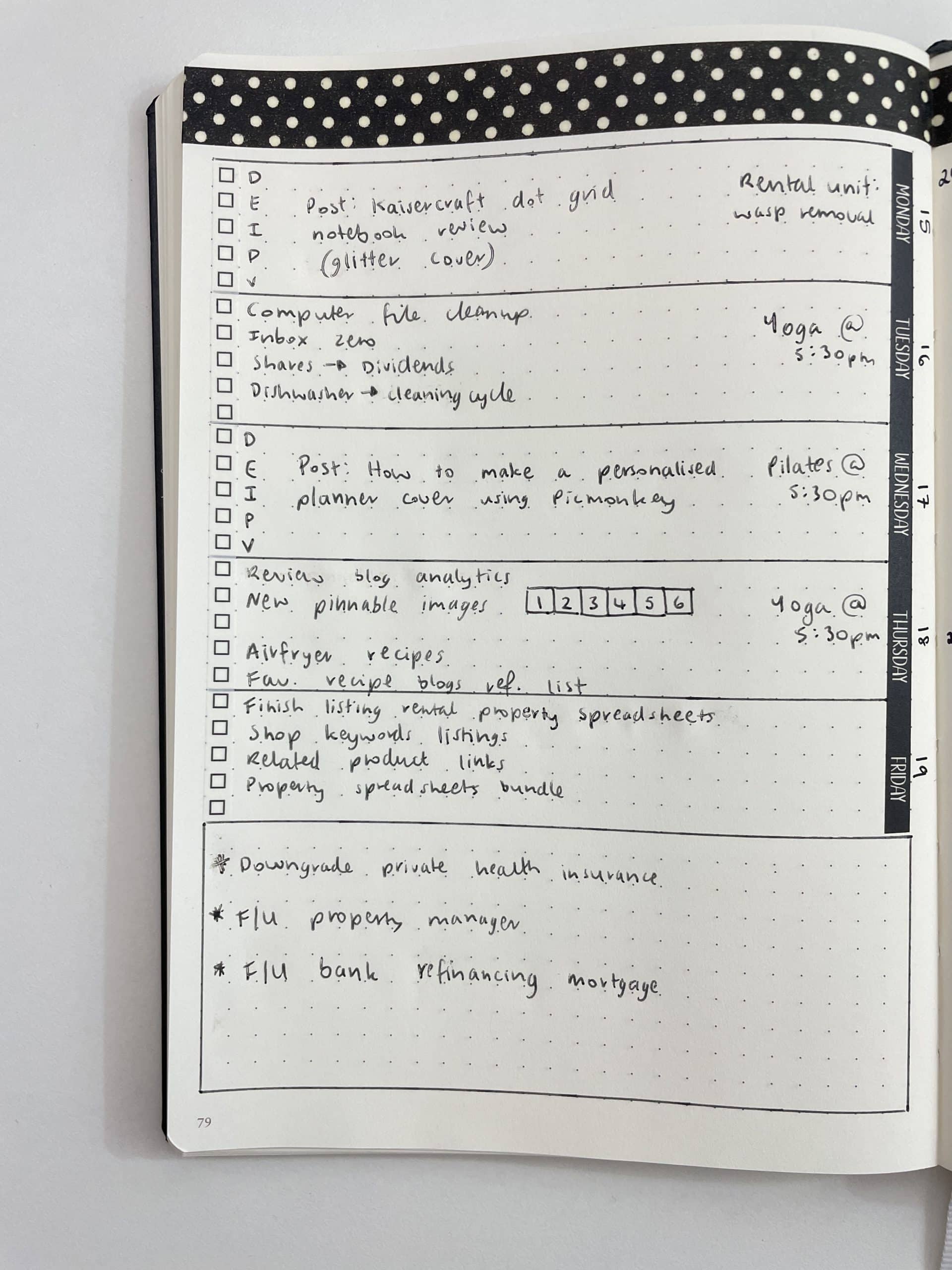 Planner Stickers for Leuchtturm