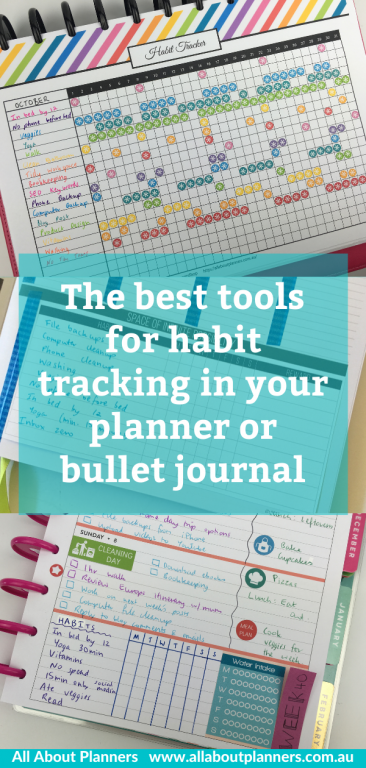 best tools for habit tracking in your planner or bullet journal tips recommendations favorite bullet journal supplies