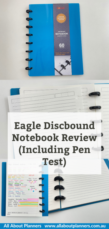 eagle discbound notebook review pros and cons paper quality us half letter size junior poly cover comparison with other discbound brands levenger