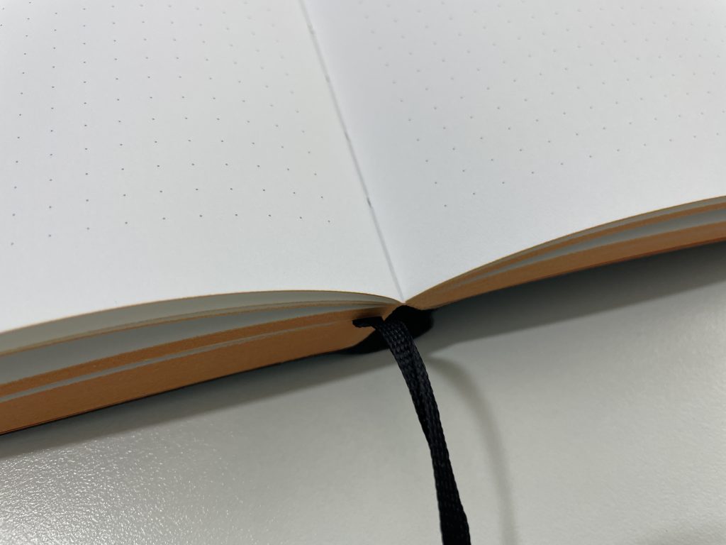 thinkers notebook review leather cover 5mm dot grid pen testing pros and cons paper quality