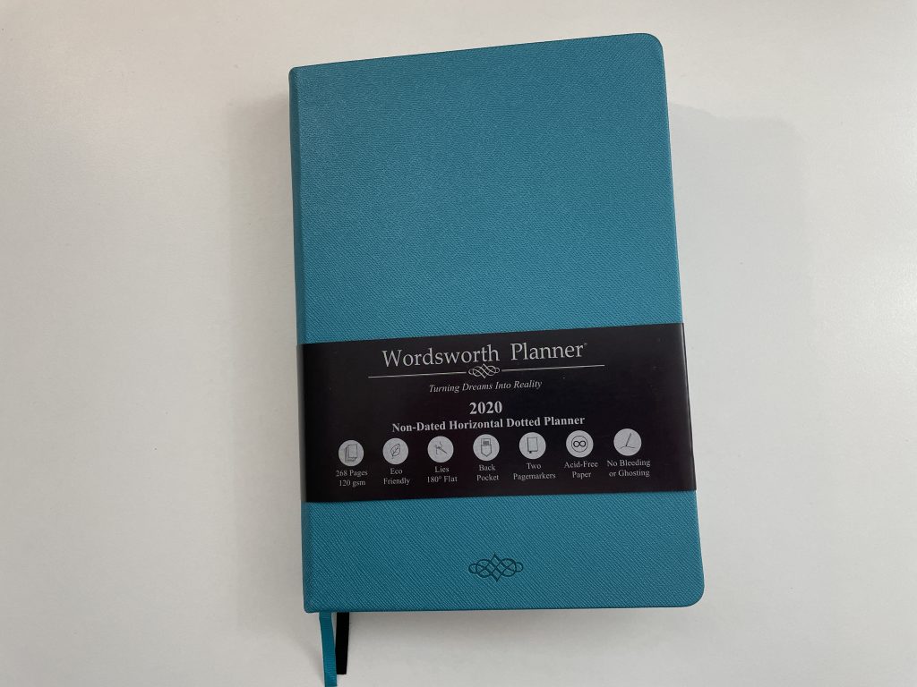 wordsworth weekly planner review pros and cons pen testing horizontal 1 page layout lined unlined dot grid minimalist