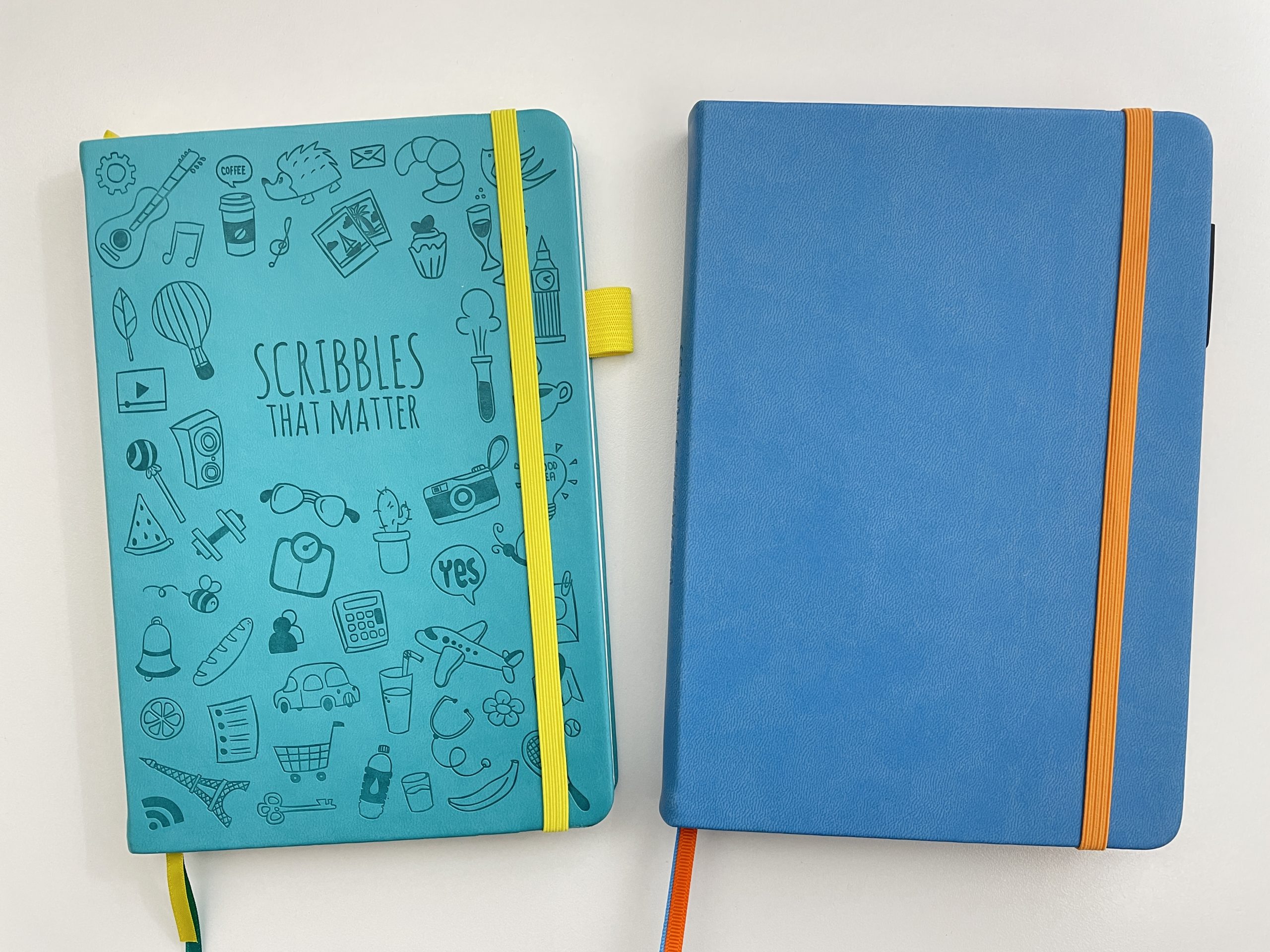 Scribbles That Matter: Iconic versus the Pro Version with 160 GSM paper  (Which is better?)