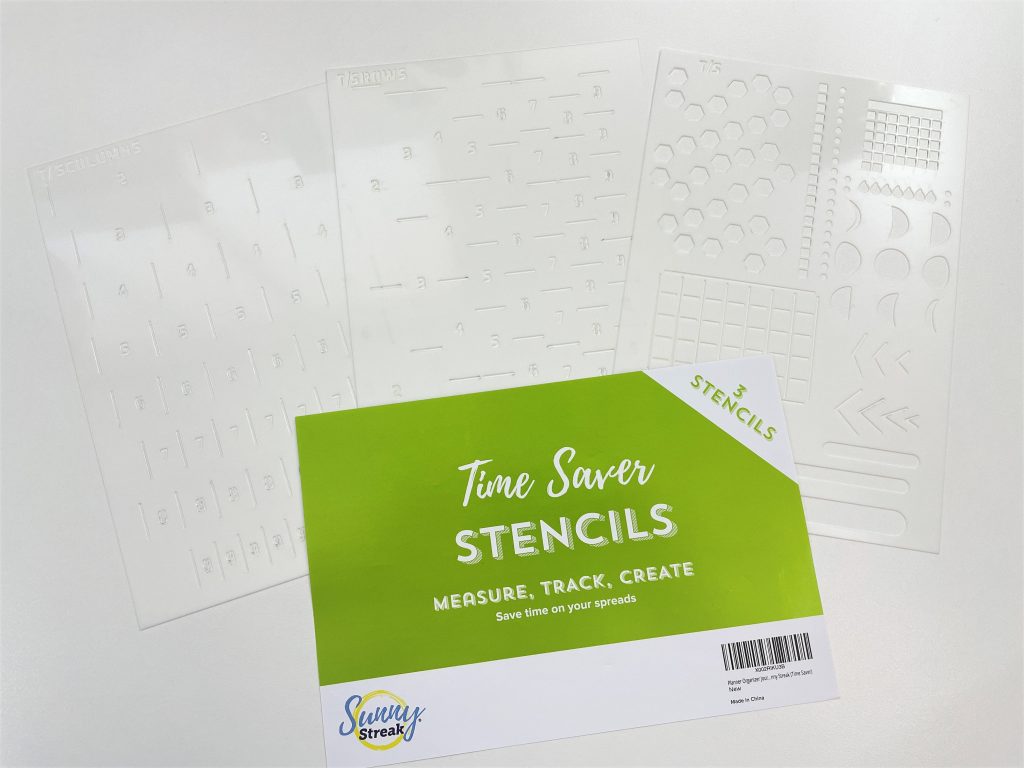 time saver stencils sunny streak row and column counting amazon review pros and cons spread layouts best tools for bullet journaling newbies weekly monthly spread