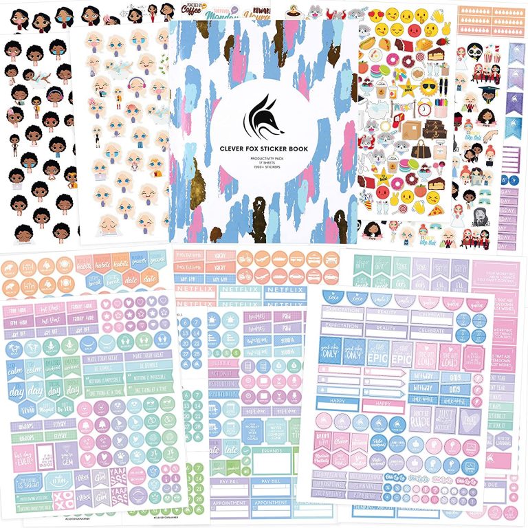 clever fox planner stickers best planner supplies on amazon favorite recommended all about planners