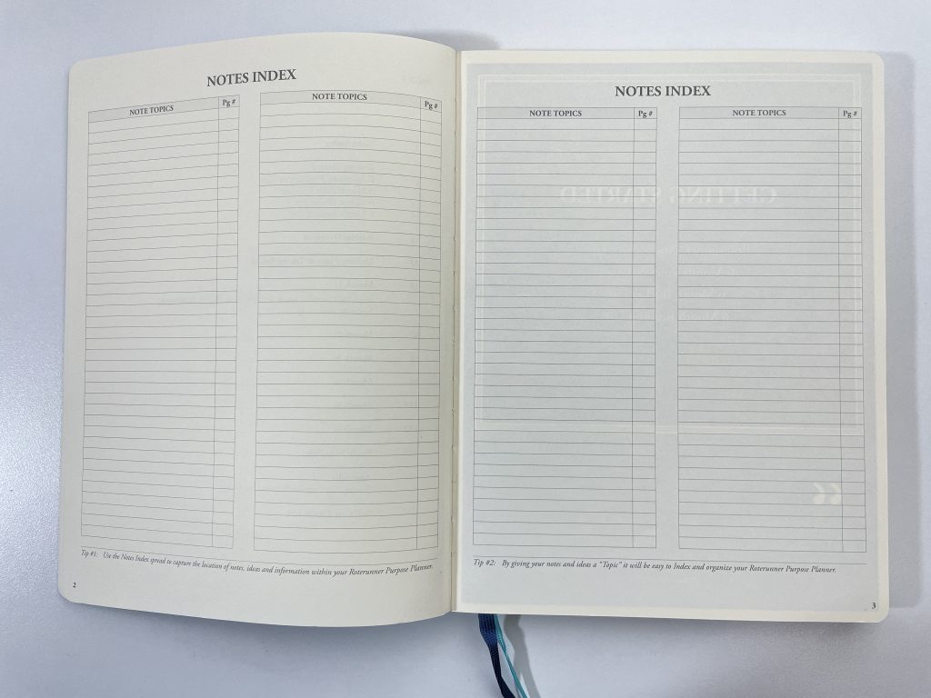 roterunner purpose planner review pros and cons video flipthrough minimalist 2 page weekly spread vertical monthly calendar