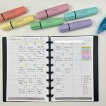 Converting a monthly calendar into a weekly spread using the TUL planner