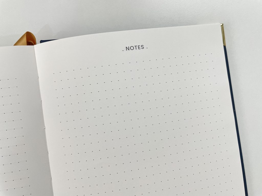 komorebi weekly planner review horizontal lined notes dot grid bright white paper monthly goals budget tracker australian planner