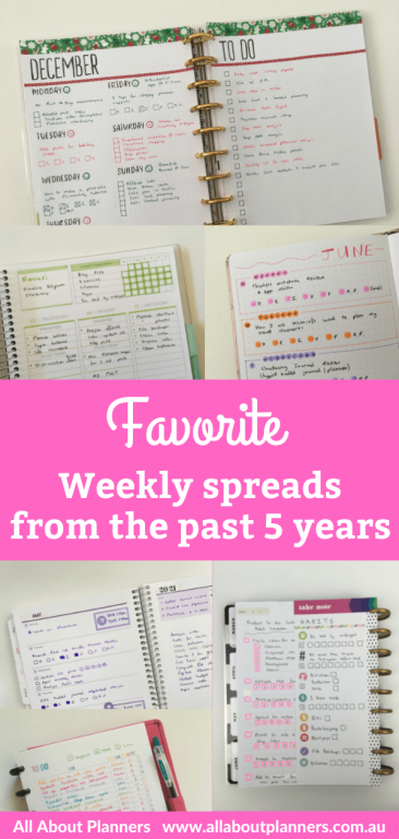 best weekly spreads bullet journal planning tips inspiration layout ideas minimalist color coded rainbow best planners all about planners