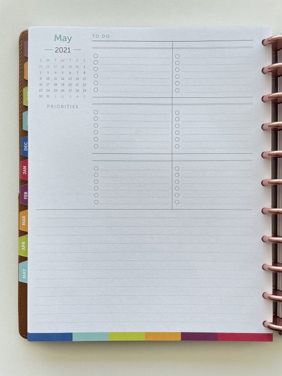 1 page weekly schedule layout monday week start combined weekends schedule 7am to 7pm minimalist teacher academic year planner checklist notes