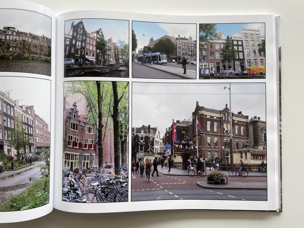 how i make my travel photo books in blurb tutorial step by step software photo collage family holiday amsterdam