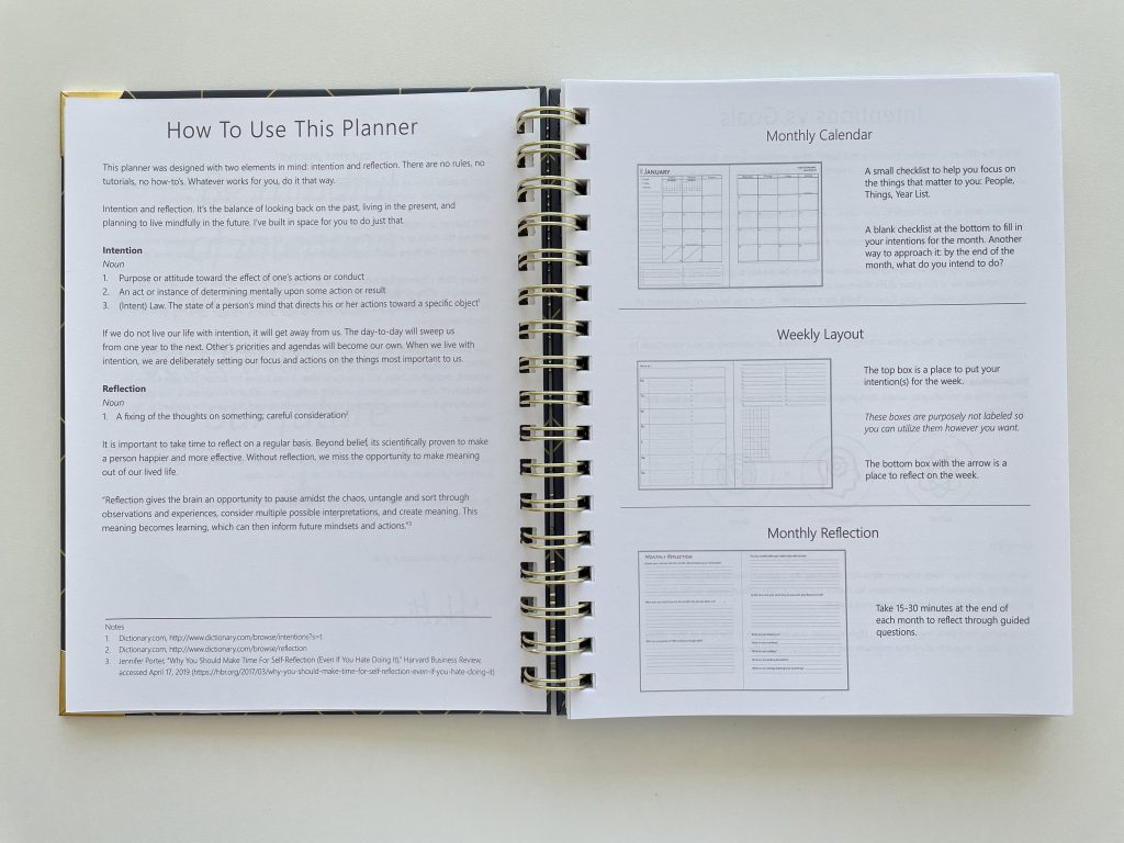 sprouted planner review pros and cons minimalist monday week start
