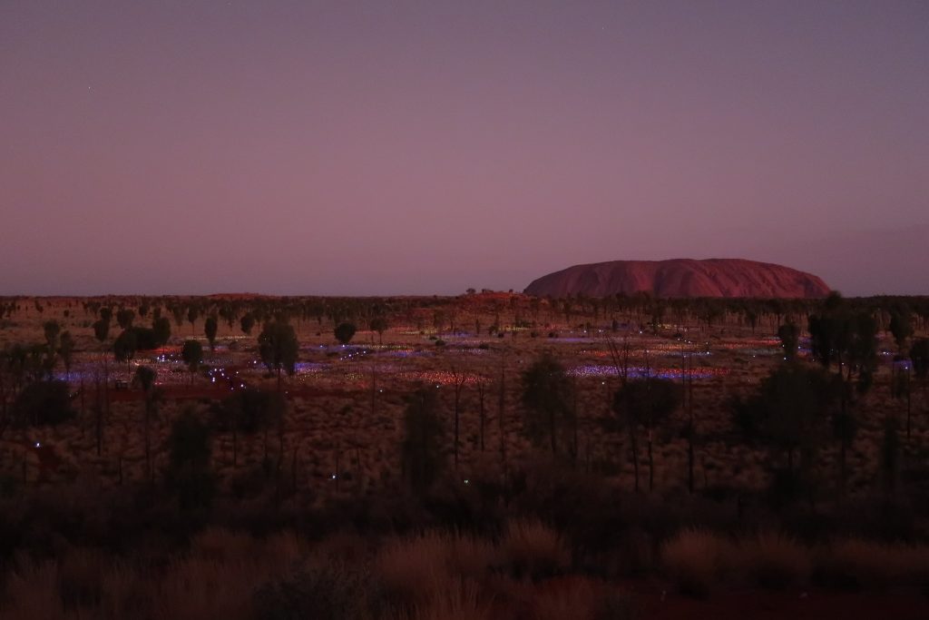 ayers rock itinerary red centre field of light star pass review is it worth the money best photo spots uluru yulara the olgas day trip winter sunset