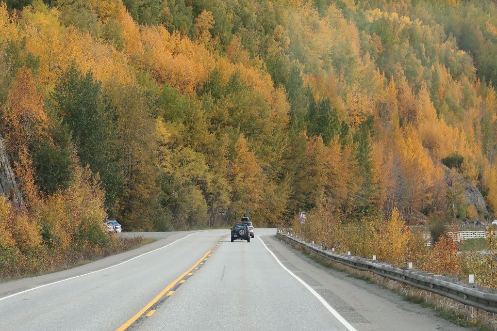 alaska anchorage autumn colours september seward highway itinerary