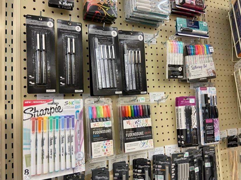 hobby lobby planner supplies shopping pens stationery highlighters happy planner discbound