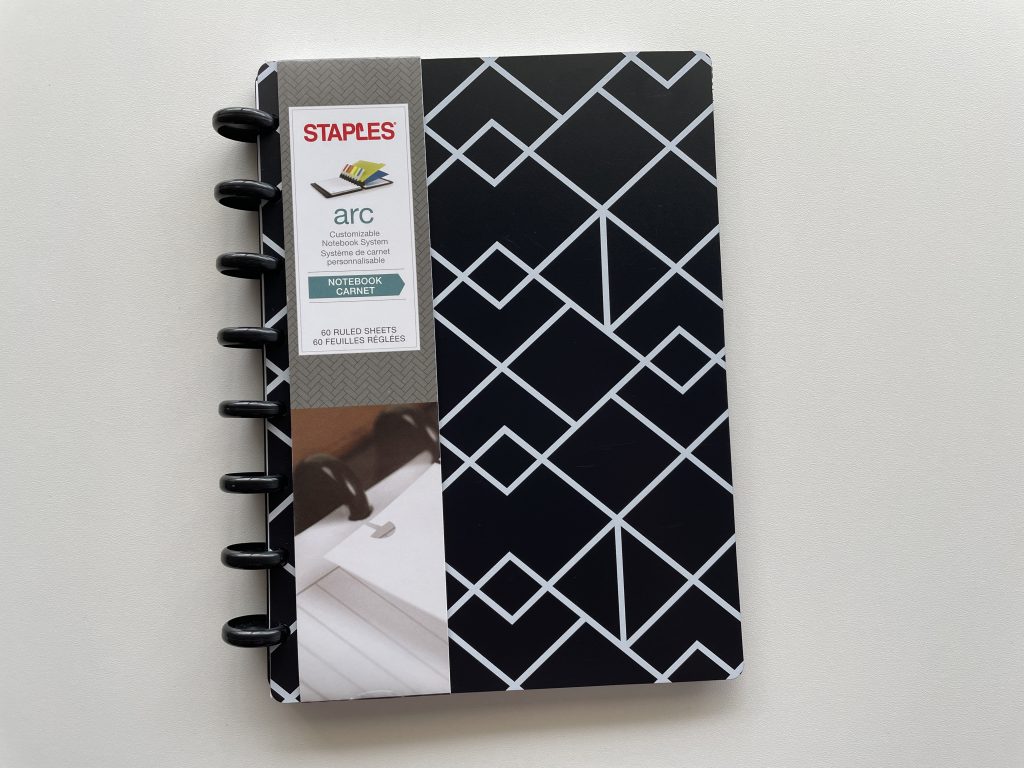arc discbound notebook review staples a5 page size pen test removable pages lightweight