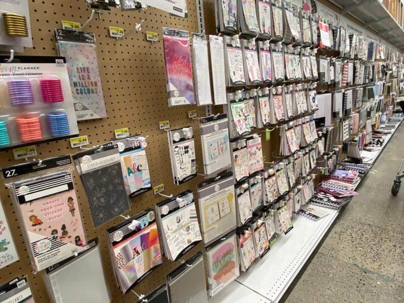 Stationery shopping in the USA (Michaels, Joann, Hobby Lobby