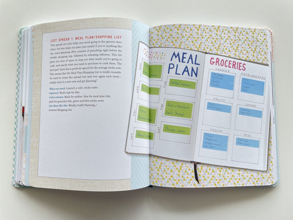 dot journaling guide book by peter pauper press monthly weekly list layout ideas