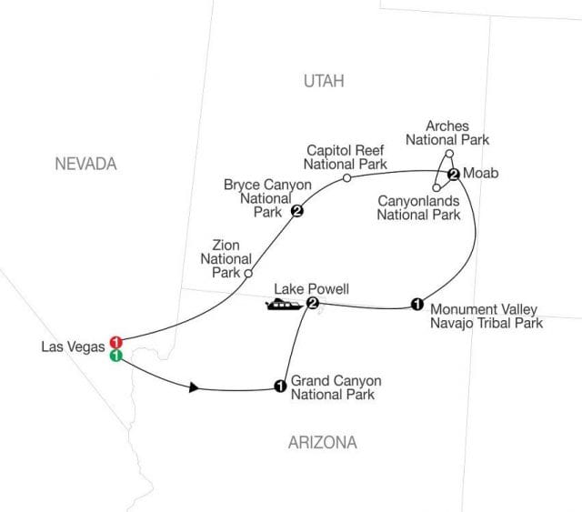 Globus Enchanting Canyonlands Tour Review (Arizona, Utah & Nevada
