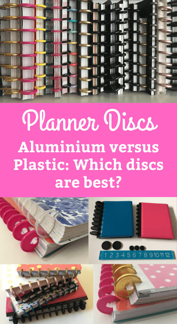 best planner discs aluminium versus plastic which is better for discbound planners pros and cons review recommended brands all about planners
