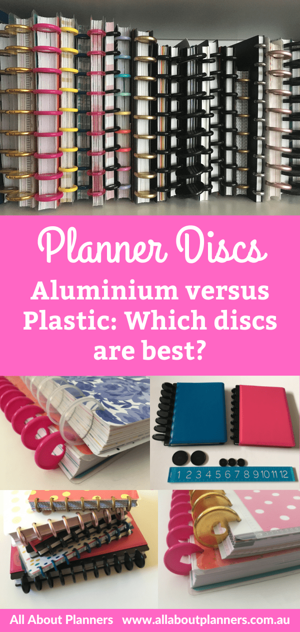 best planner discs aluminium versus plastic which is better for discbound planners pros and cons review recommended brands all about planners