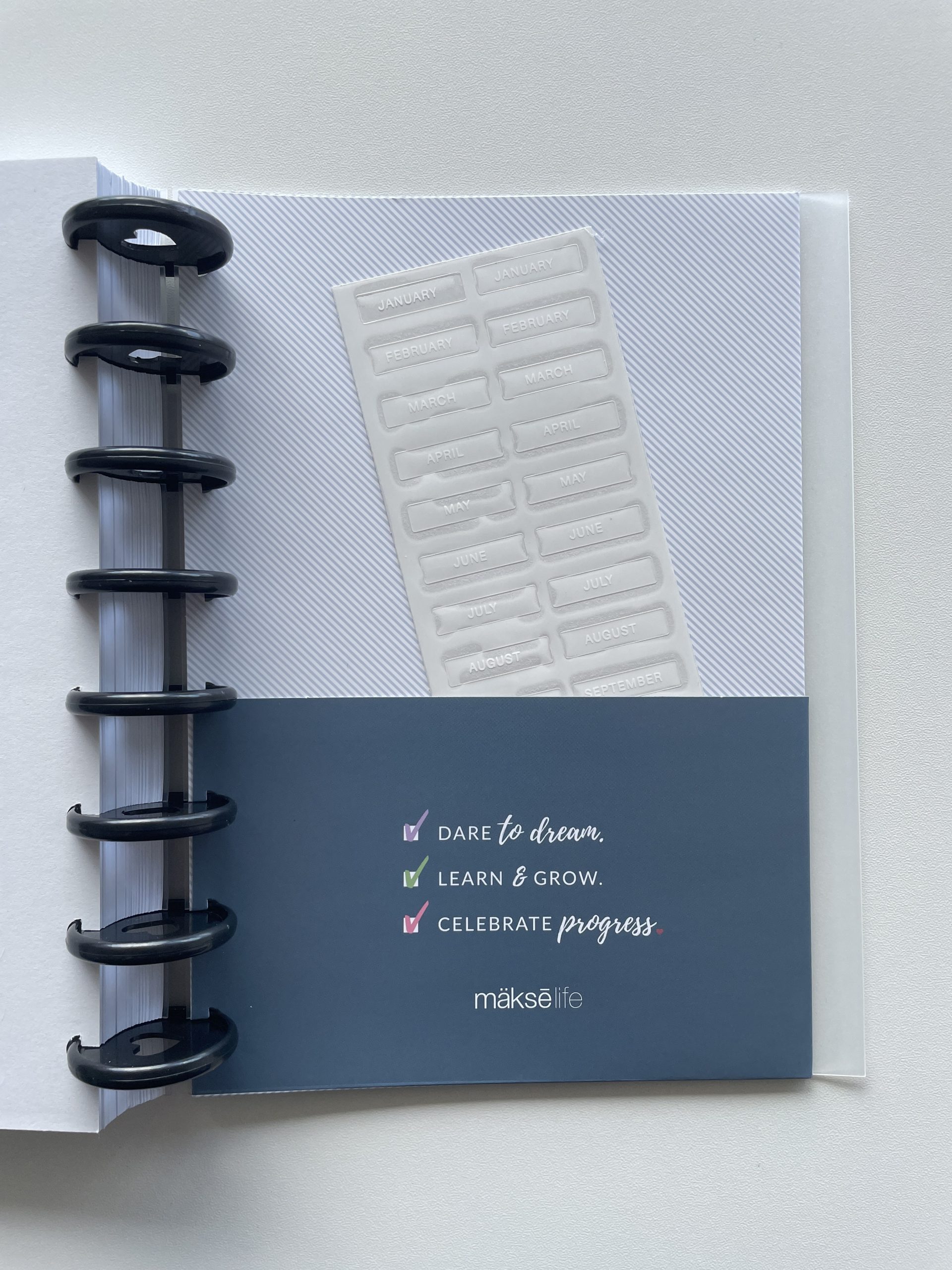 makse life planner review diy discbound simple functional minimalist