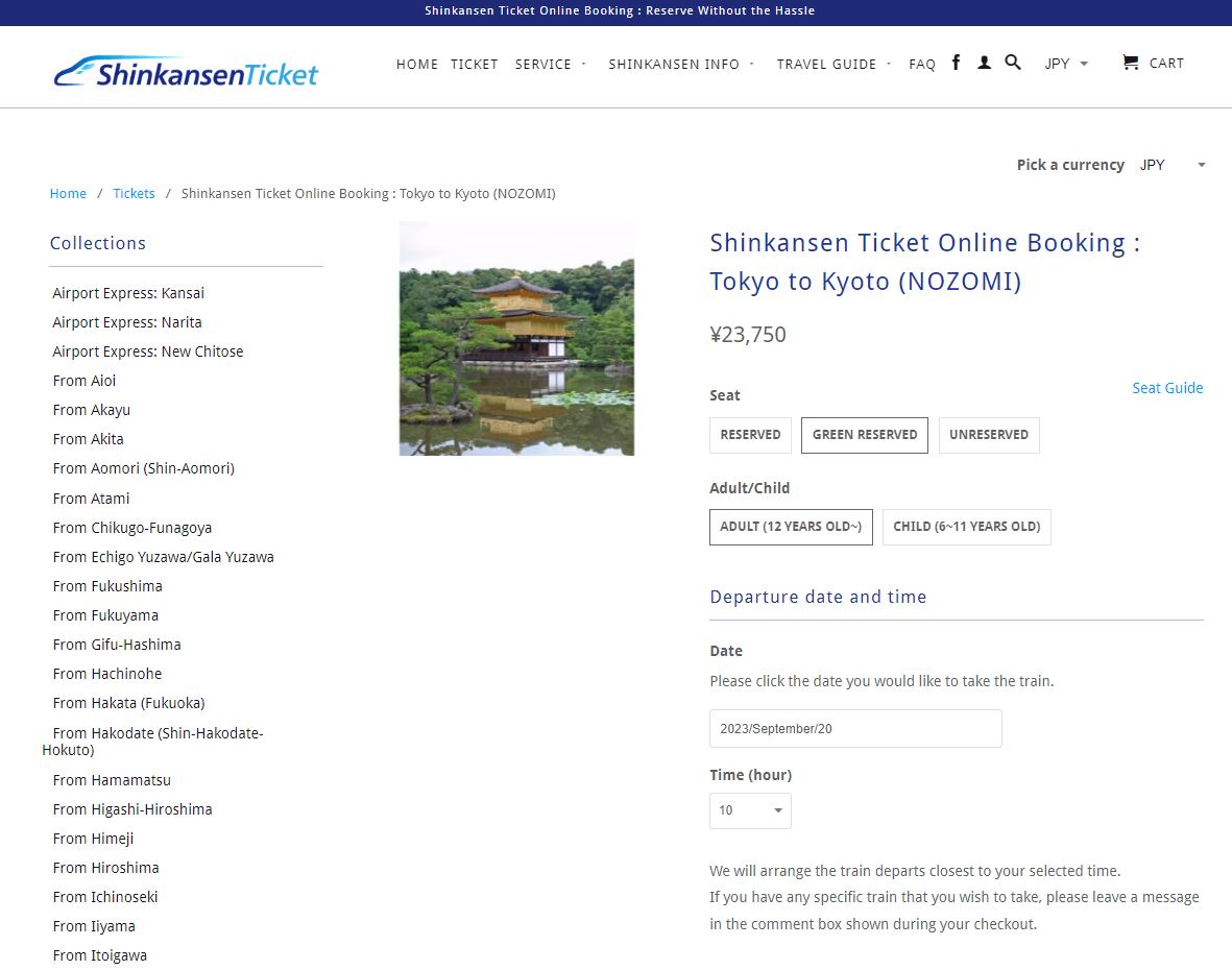 Shinkansen ticket tutorial how to buy tickets for japan bullet train nozomi express from tokyo to kyoto-min