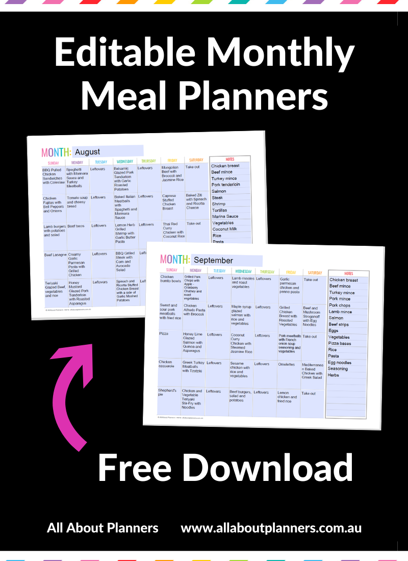 How to use ChatGPT to speed up your meal planning (plus download free printable meal planners)