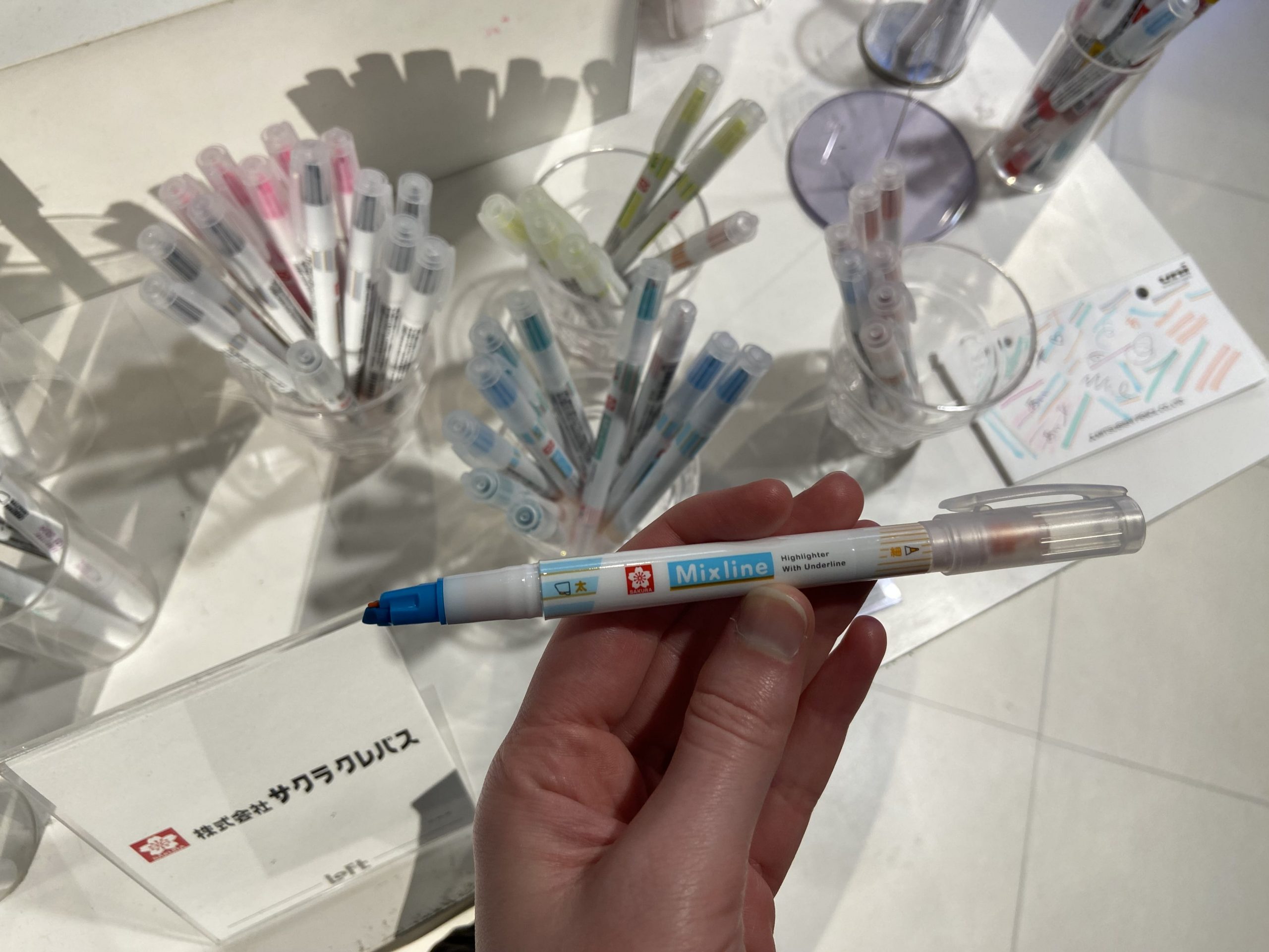 mix line pens japan stationery loft shibuya review recommendations