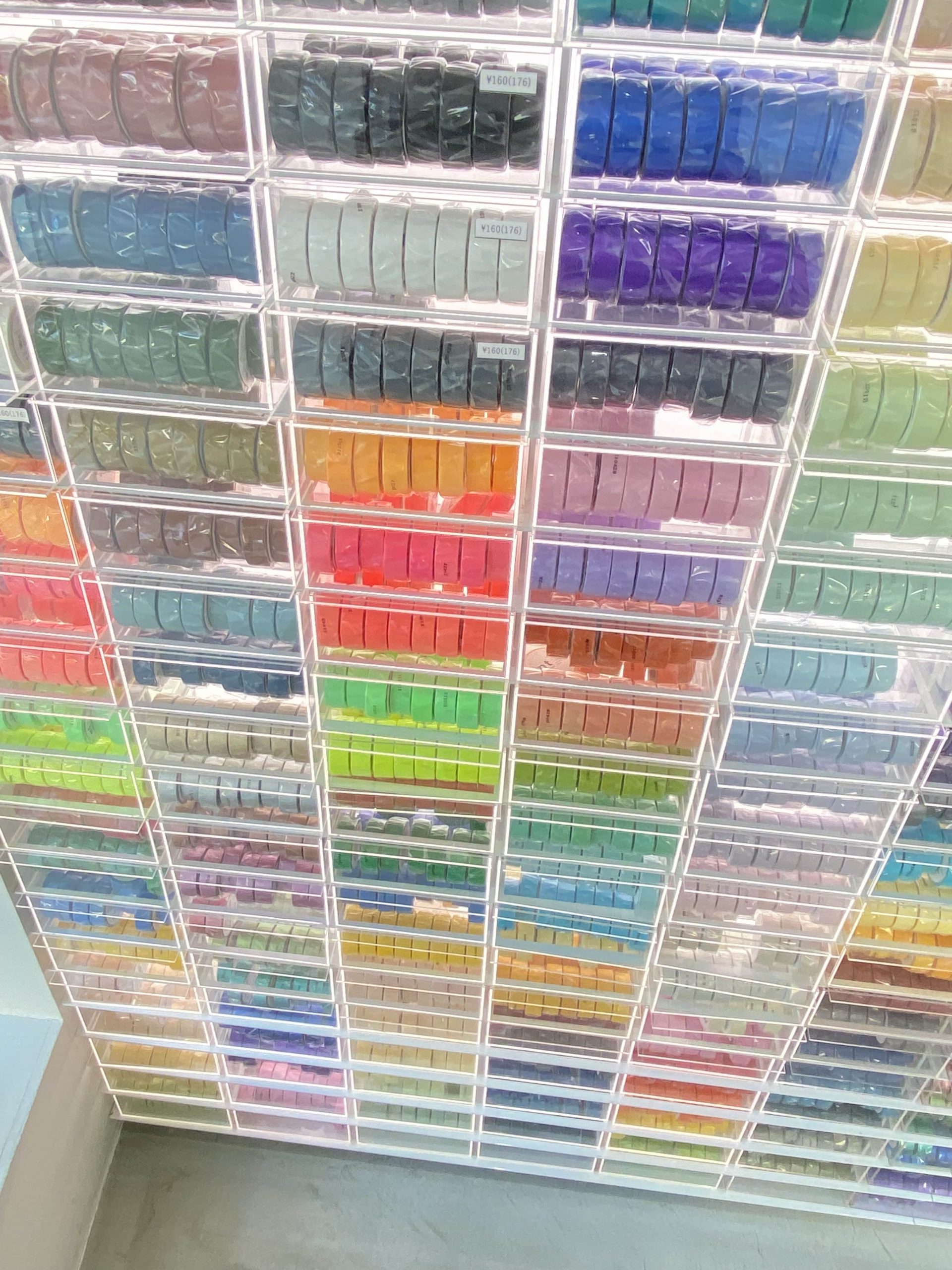 mt lab osaka store rainbow washi tape solid color pattern 10mm wide decorative floral best washi tape stores in japan