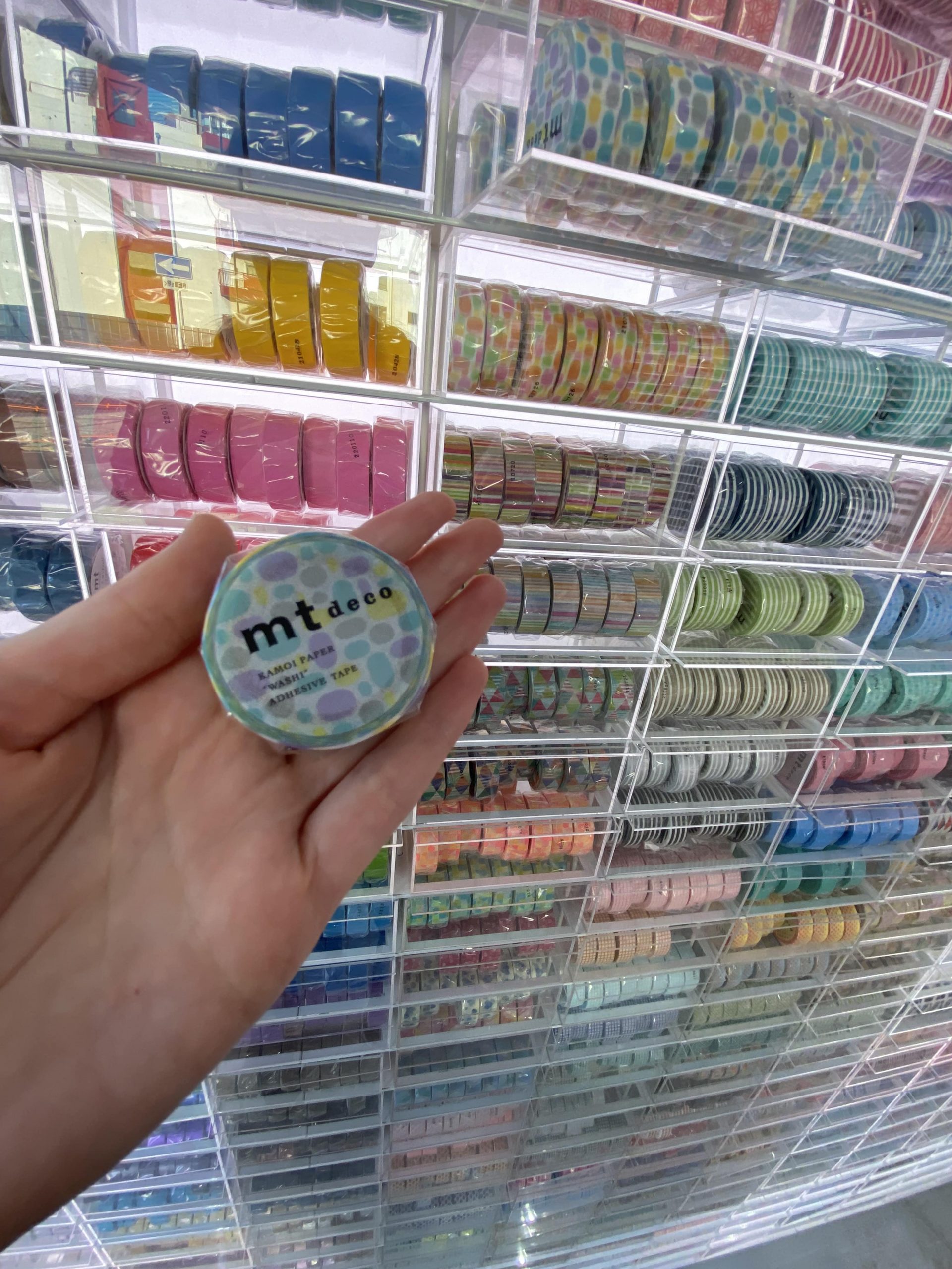 mt masking tape osaka japan store best japanese washi tape shops for planner addicts patterns floral chevron polka dot stripes solid color 10mm 7m