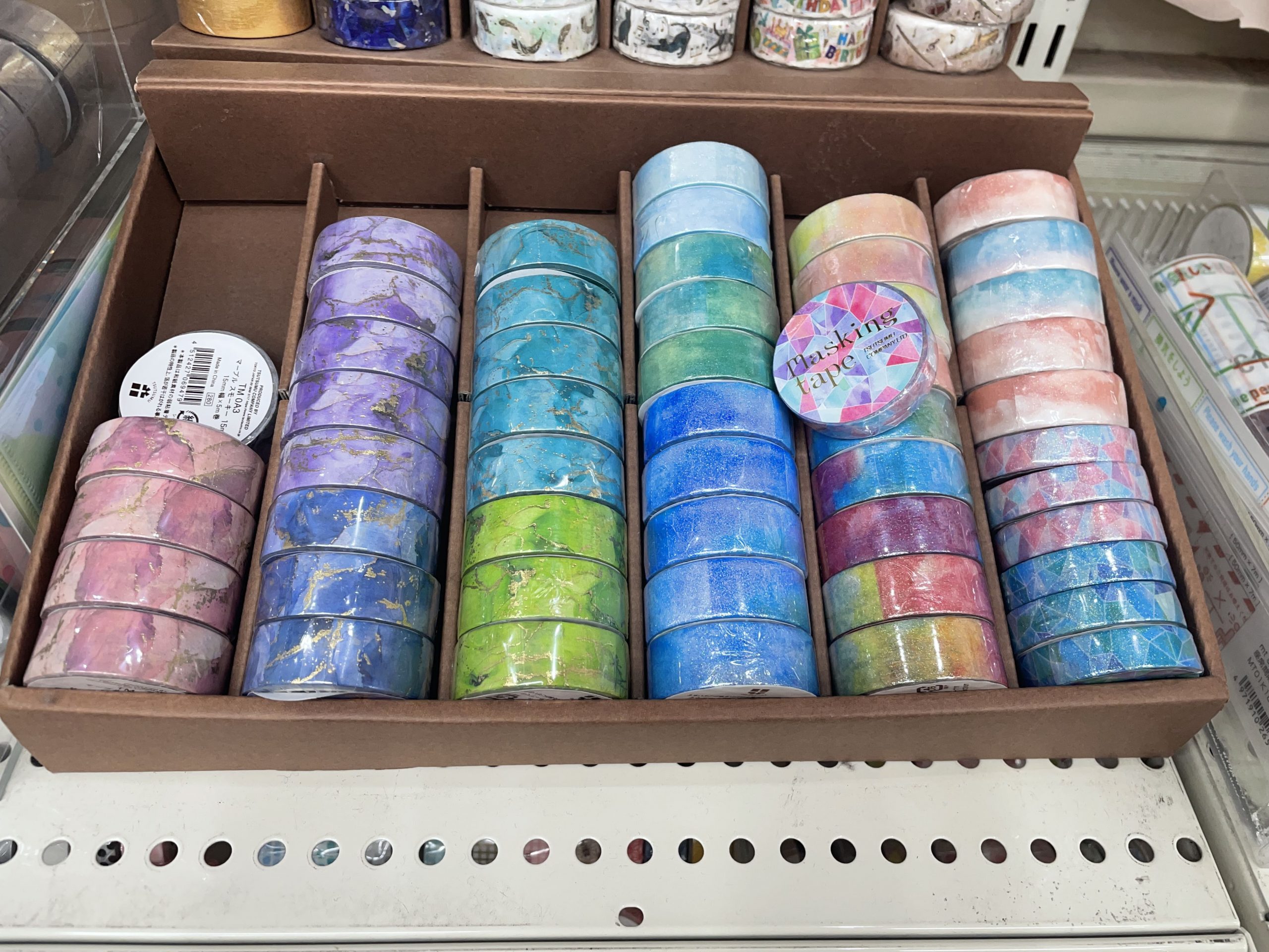 sekaido tokyo japan stationery shopping washi tape highlighters pens pilot sakura stamps stickers best planner supplies masking tape marble effect