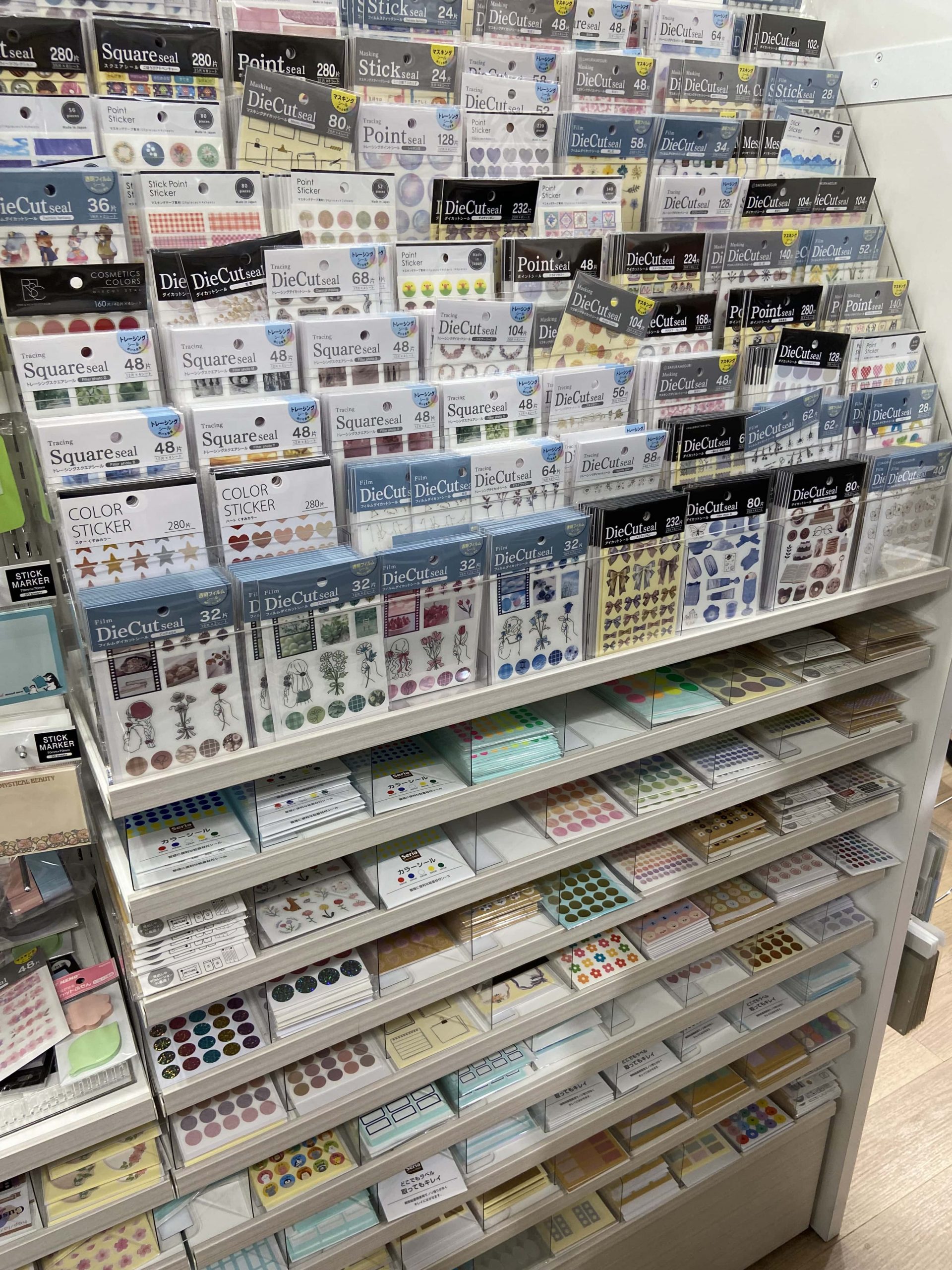 seria osaka japan planner supplies shopping stationery organizing labels