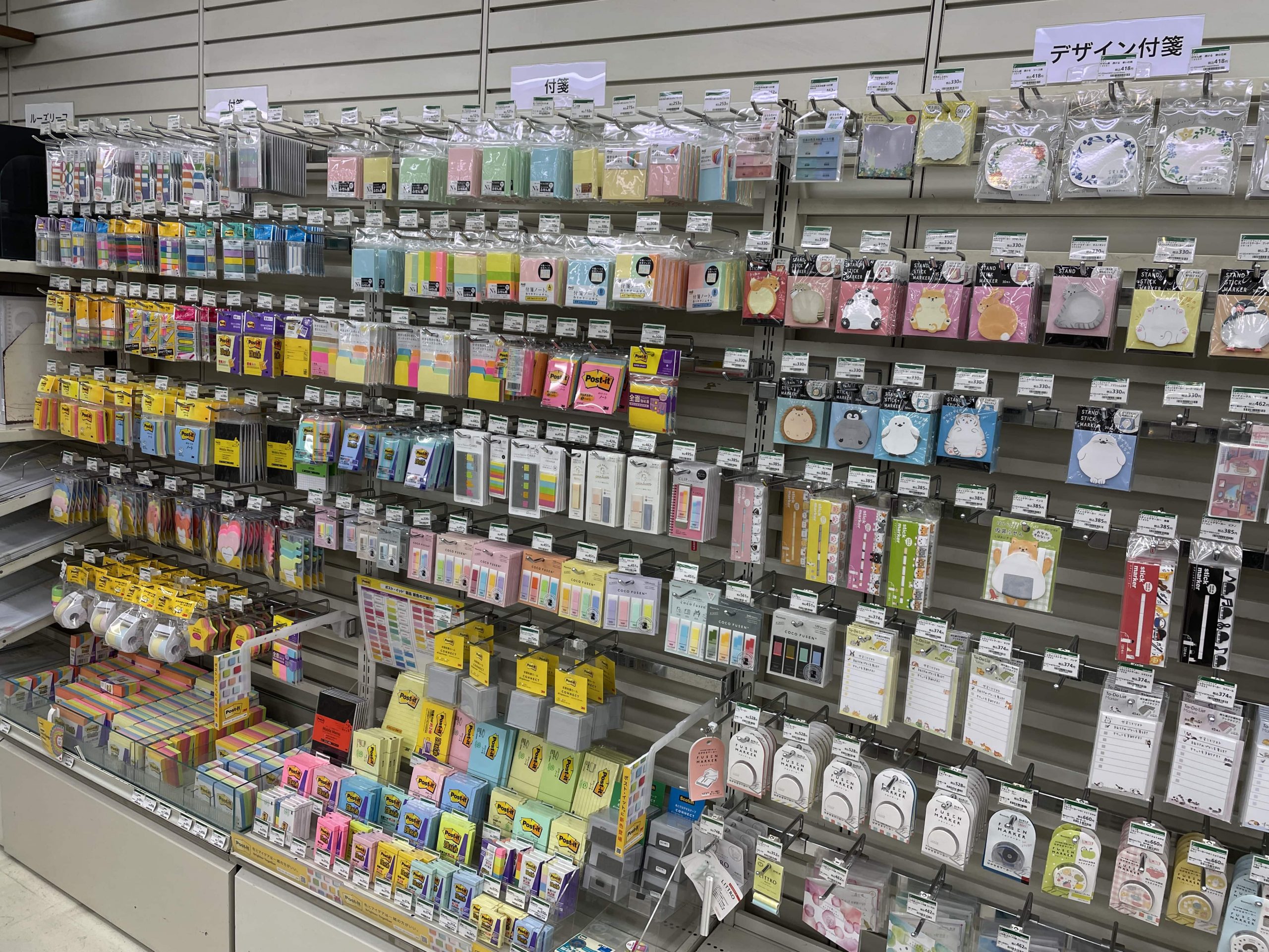 tokyo hands best stationery shops in japan sticky notes post it notes 3M japanese planner supplies store recommendations