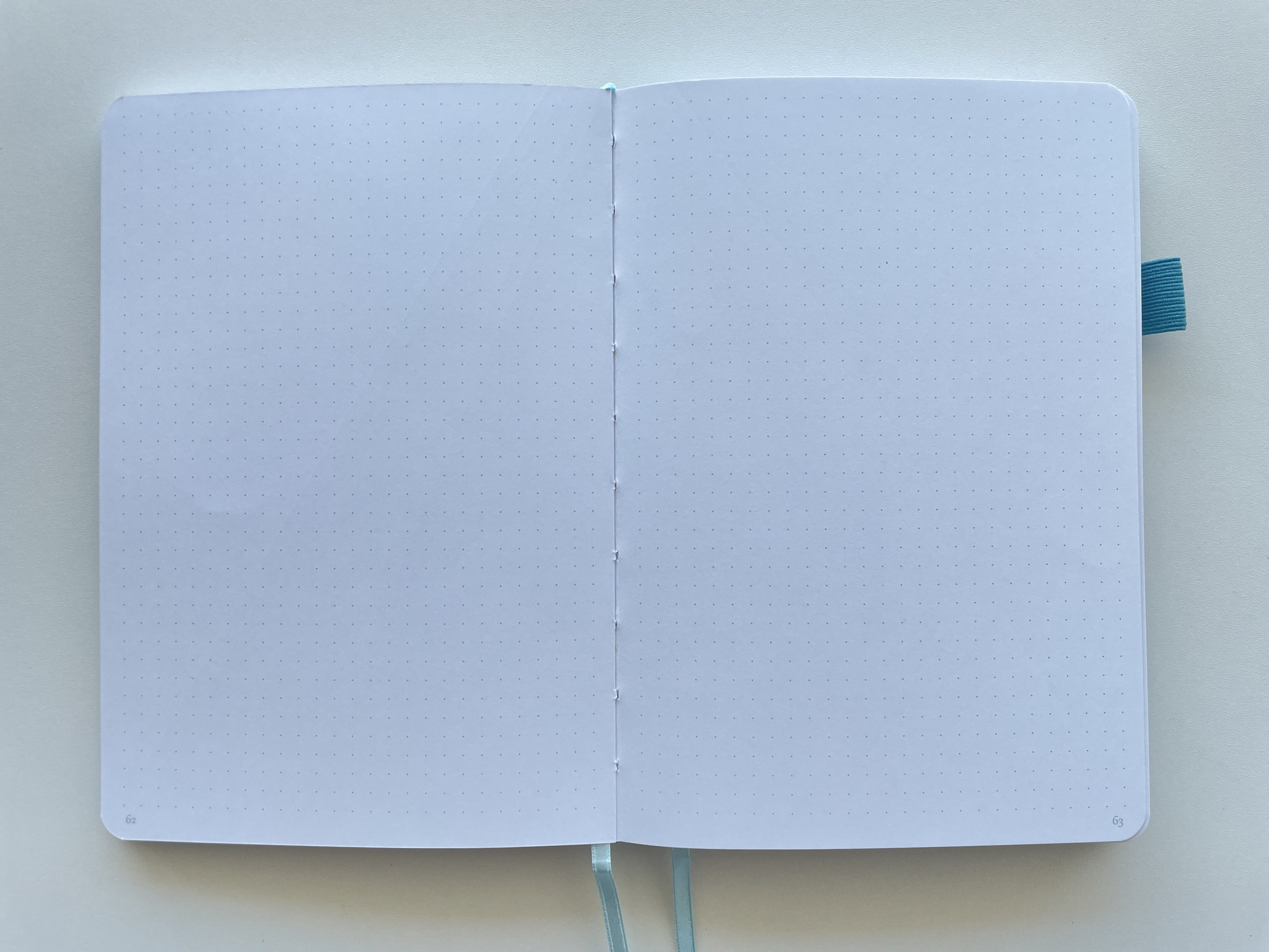 seques dot grid notebook for bullet journaling review 160 gsm bright white paper archer and olive dupe