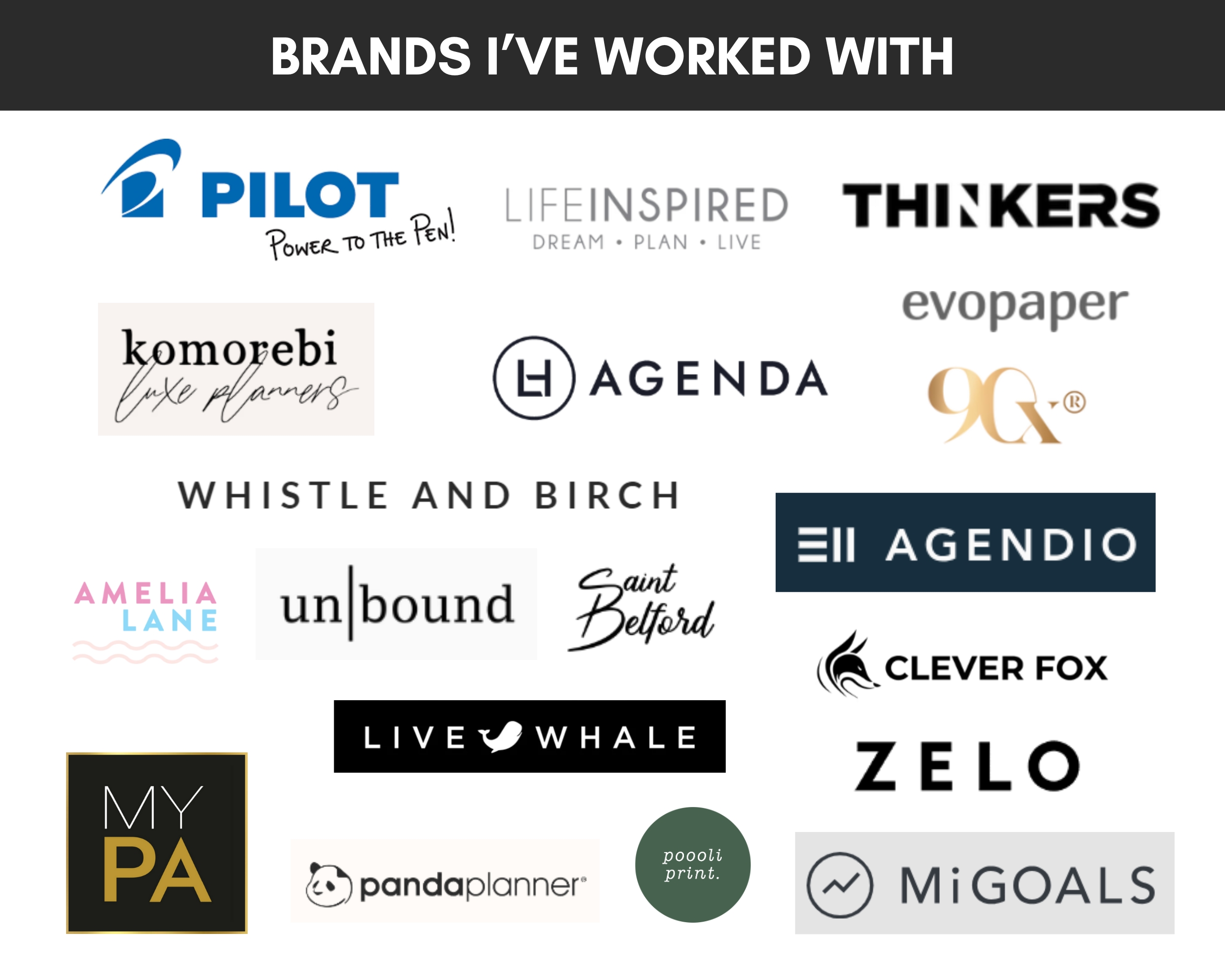all about planners brand collaborations