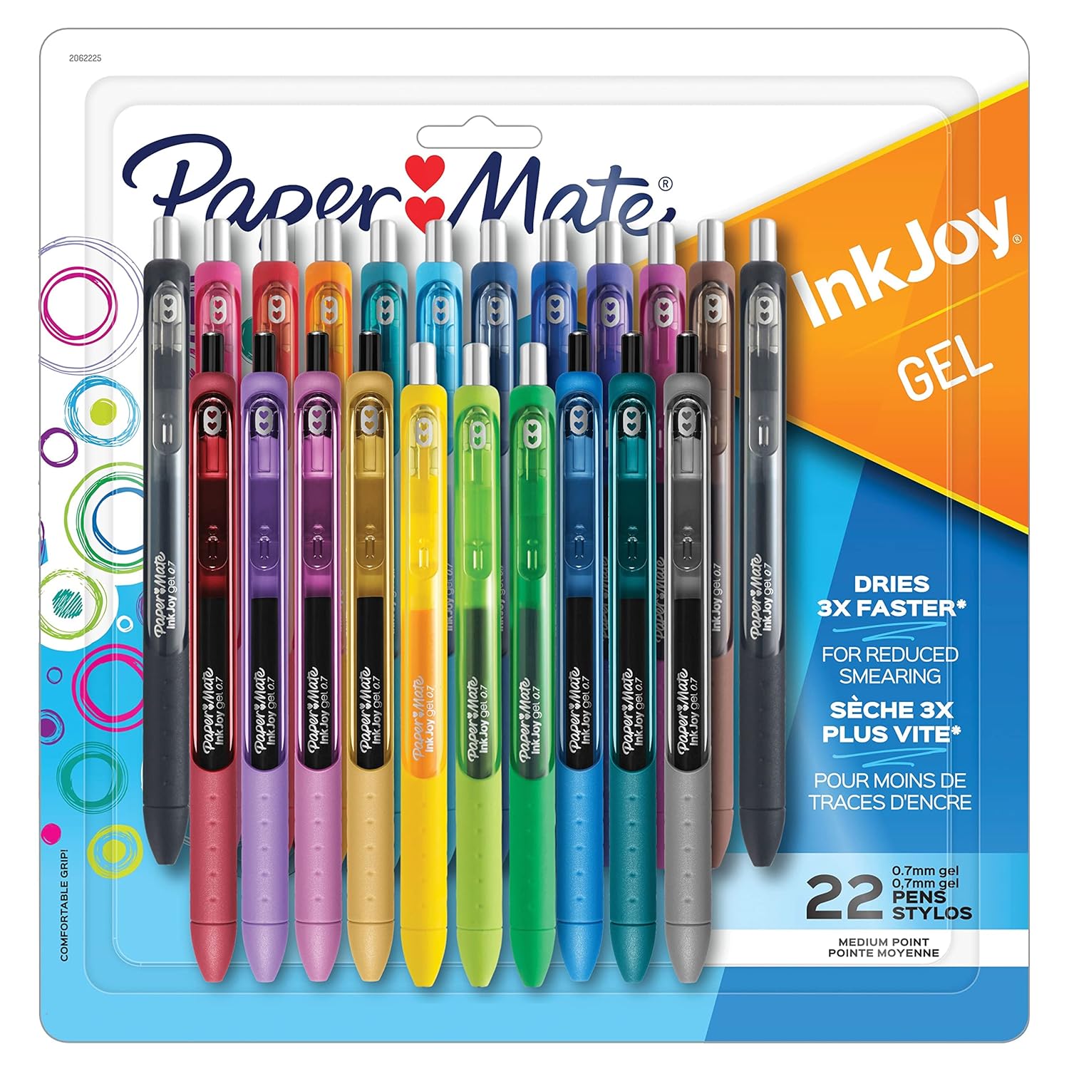 paper mate inkjoy gel 0.7 best gel pens planner pens with long lasting ink bullet journal pens rainbow colors