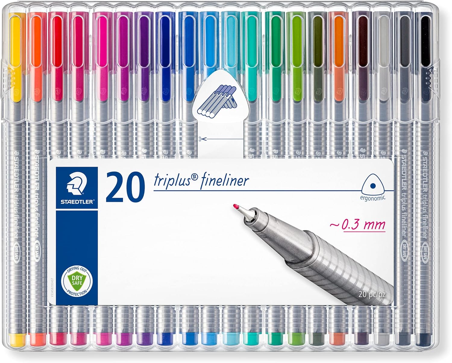 staedtler Triplus fineliner pens review best pens where the ink has lasted more than 7 years planner pens with long lasting ink