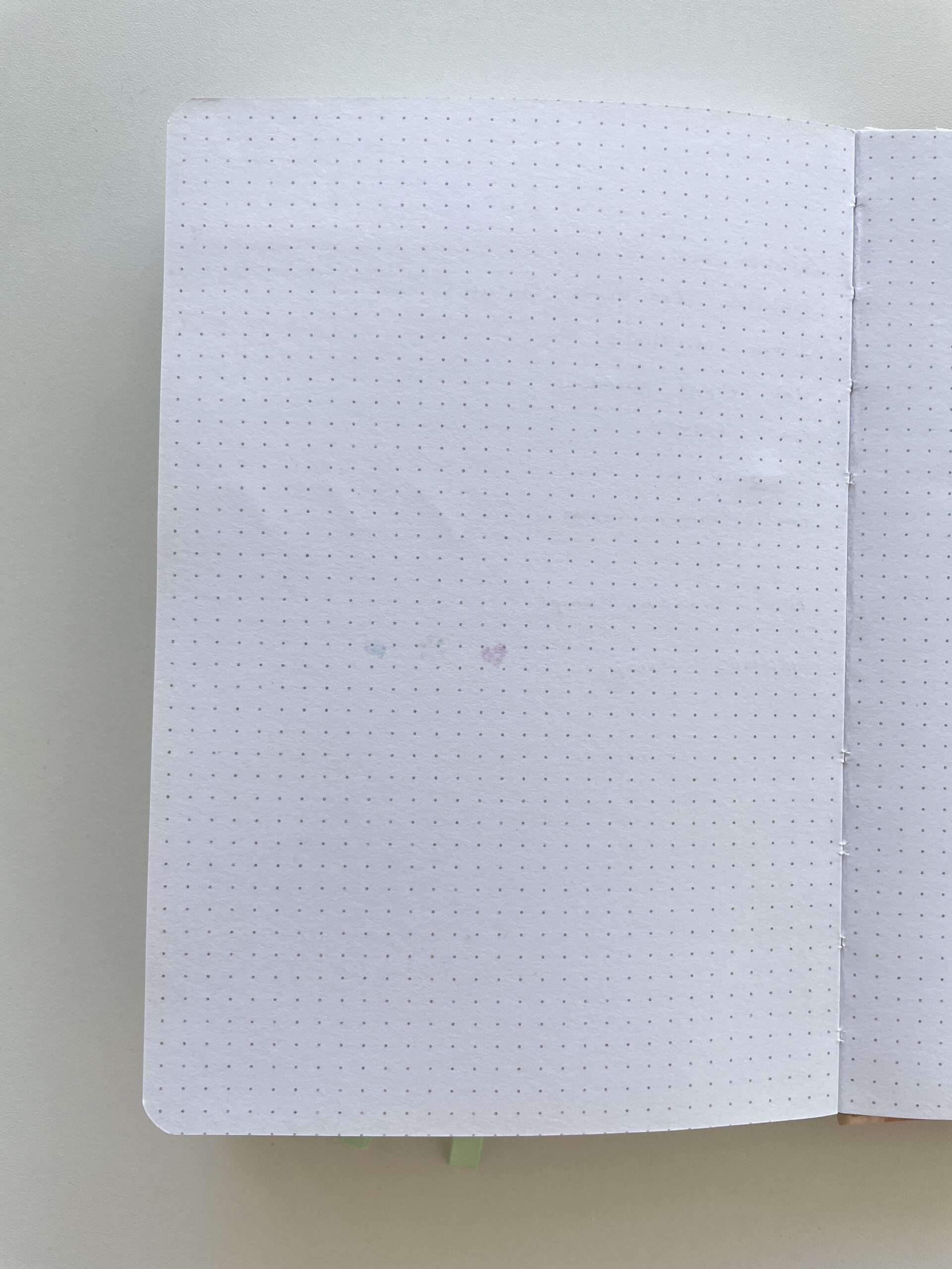 happy planner mambi pen testing ghosting bleed through pens highlighters 160 gsm dot grid paper